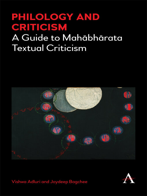 Cover image for Philology and Criticism